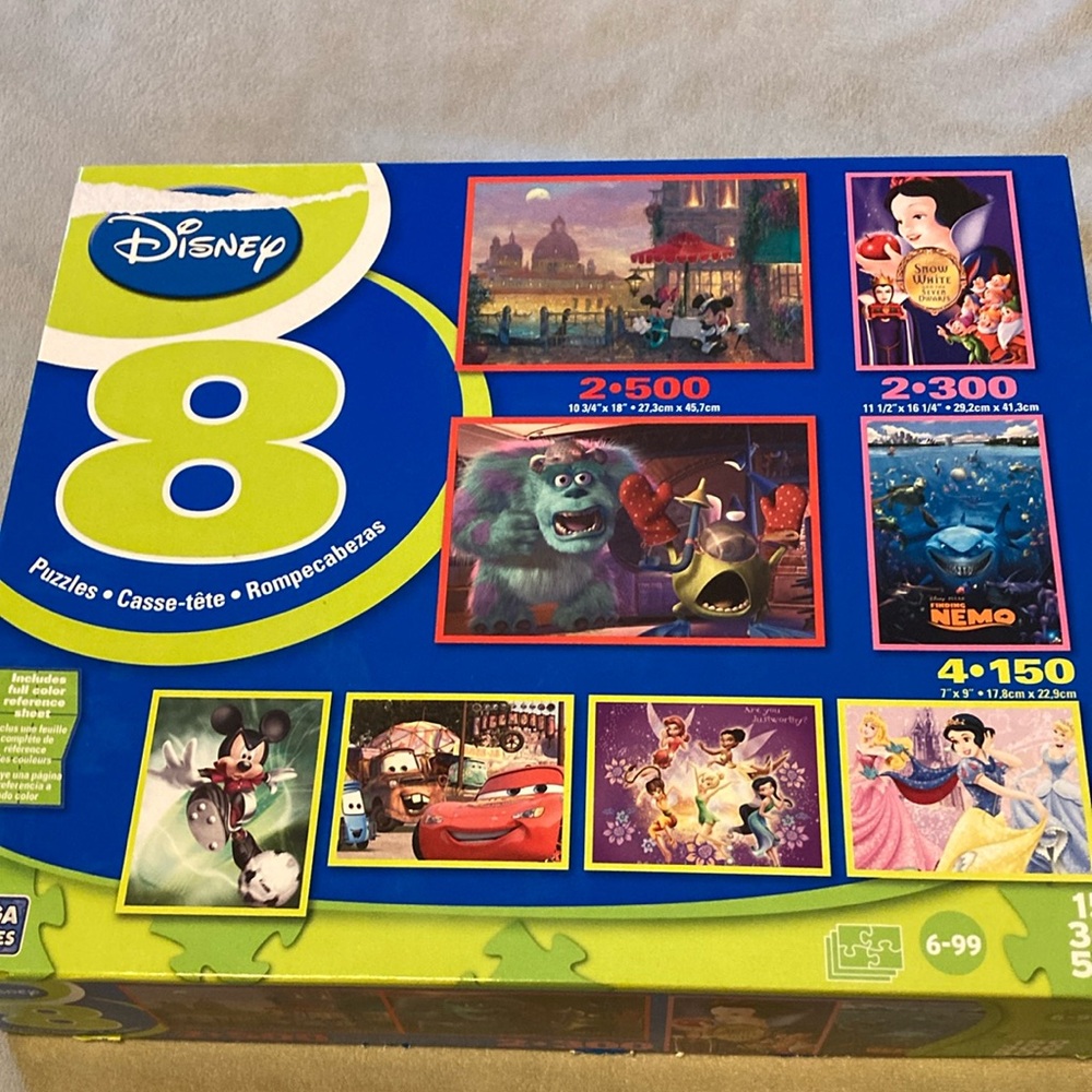 Disney 8 Puzzles